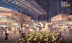 做为区枢纽门户的主要计谋结构